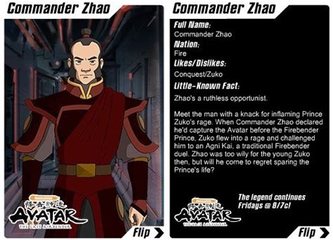 Commander Zhao • Avatar The Last Airbender • Absolute Anime