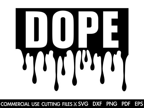 Dripping Svg Black Girl Magic Dope Leopard Print Svg Cut File Dope Svg