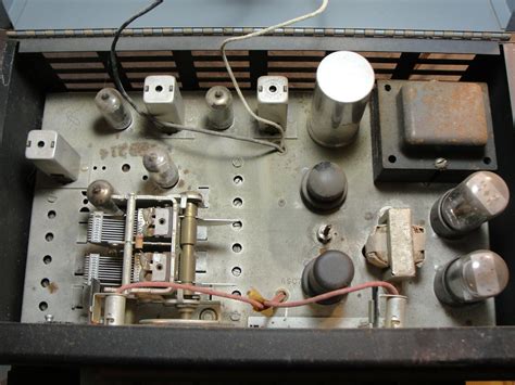 Vintage Hallicrafters Model S 53a Shortwave Ham Radio Receiver Good