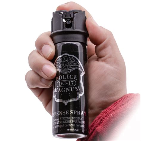 Police Magnum Pepper Spray Captions Trend