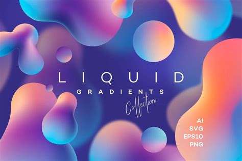 Liquid Gradients Collection Gradient Design Graphic Design Trends