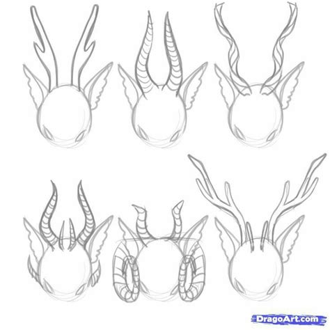How To Draw Anime Horns