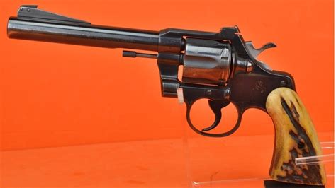 Colt Officers Model Special Target Revolver Chambered In 22 Lr