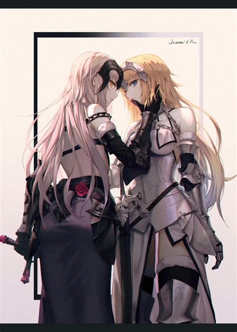jalter and jeanne saber joan of arc fate jeane d arc fate anime series
