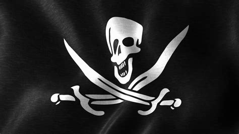 The Pirate Flag Jack Rackham Version Jolly Roger The Flag Of The
