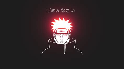 1600x900 Resolution Naruto Pain Minimal 1600x900 Resolution Wallpaper