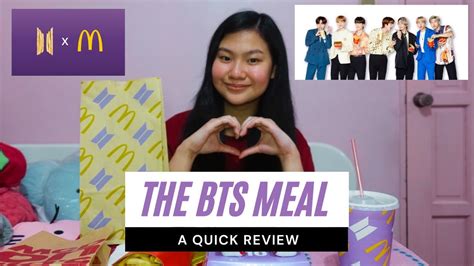However, this bts meal will be first available to customers across the globe in nearly 50 countries. REVIEW THE BTS MEAL | McDonald's Philippines - YouTube