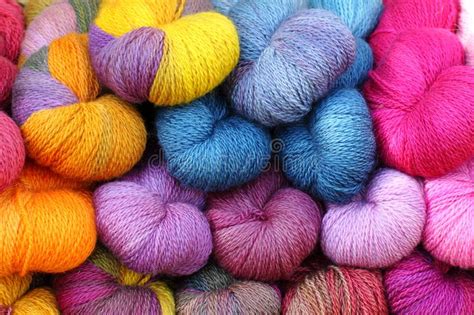Wool In Different Colours Stock Image Image Of Handmade 147758745