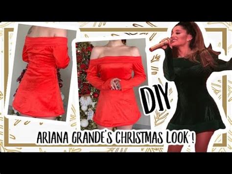 Diy Vestido Da Ariana Grande De Oh Santa Youtube