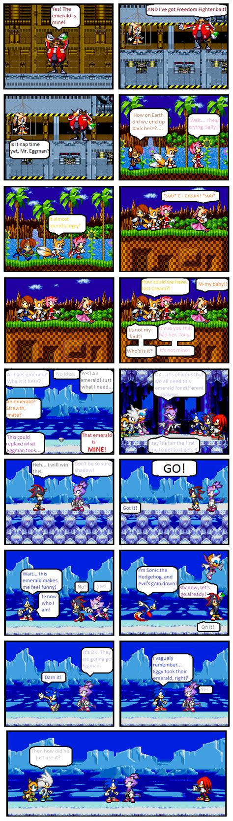 Sonic Sprite Comic Page 8 By Eleanorfox202 On Deviantart