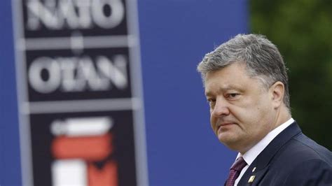 Ukraine To Hold NATO Referendum President Poroshenko