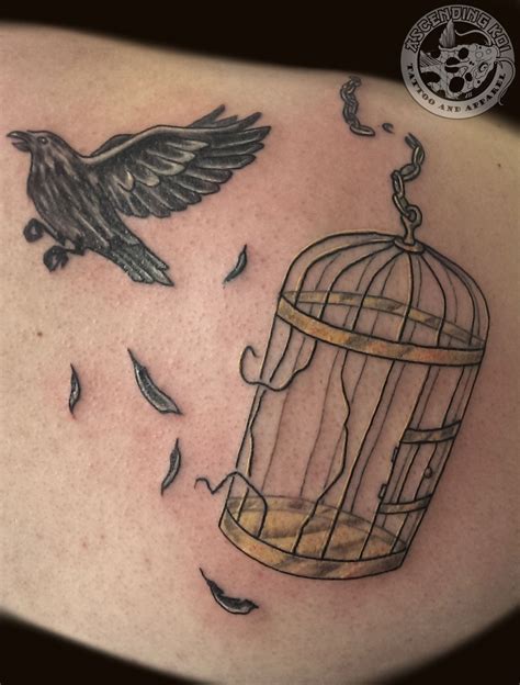 Birdcage Tattoo Cage Tattoos Tattoo Designs