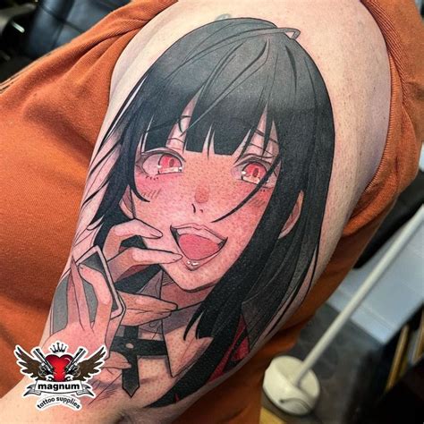 Yumeko Jabami Tattoo Tattoo Supplies Colour Tattoo Anime Tattoos