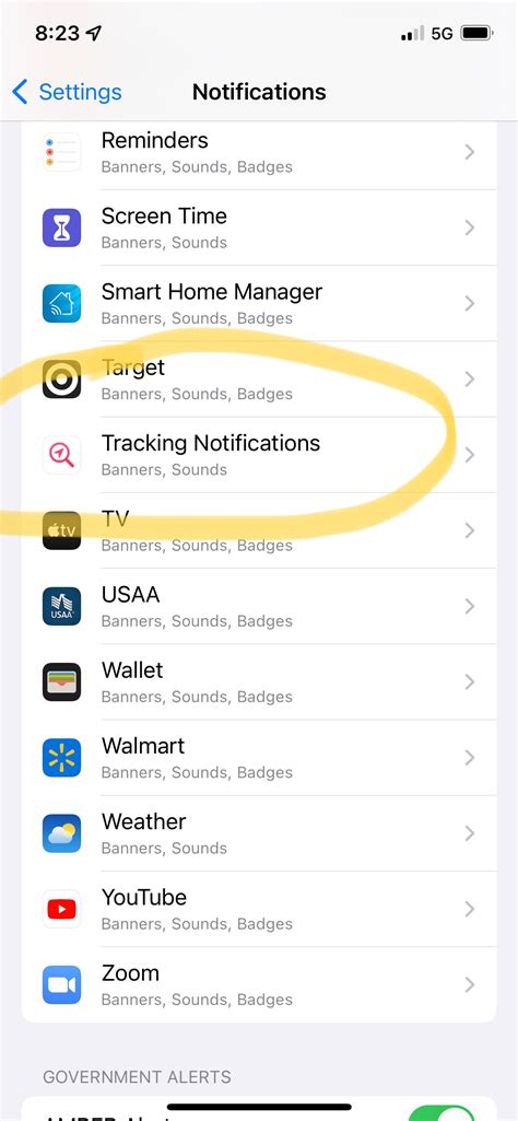 What Is Tracking Notifications On Iphone Apple Community
