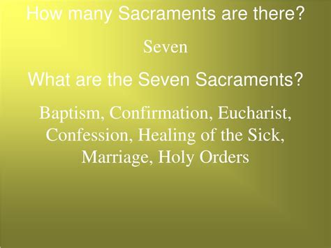 ppt the sacraments powerpoint presentation free download id 9225224