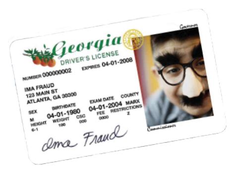 41 Creating Georgia Id Card Template Photo With Georgia Id Card