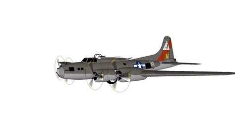B 17 Flying Fortress 3d Warehouse