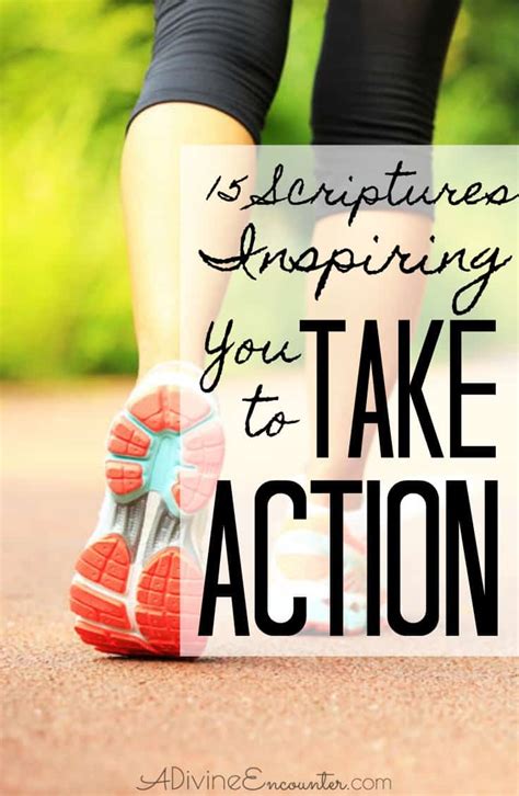 15 Bible Verses About Taking Action