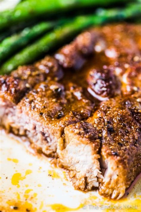 Juicy Baked Pork Chops Super Easy Recipe The Endless Meal®