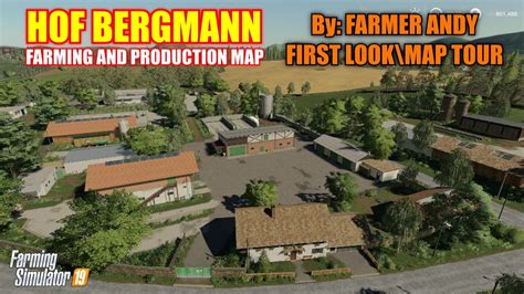 Part 1 Hof Bergmann Map By Farmer Andy First Look Farming Simulator