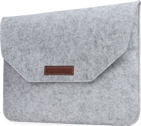 Macbook Air En Pro 13 3 Inch Hoes Sleeve Laptophoes Met Opbergvak