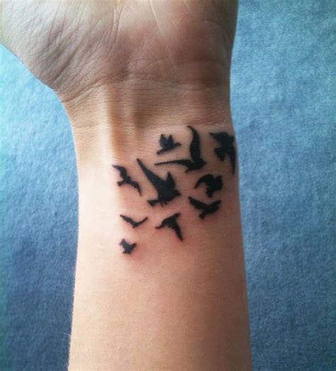 Some people choose to have a wrist band tattoo and that will obviously be a smaller design. Bird Wrist Tattoos Designs, Ideas and Meaning | Tattoos ...