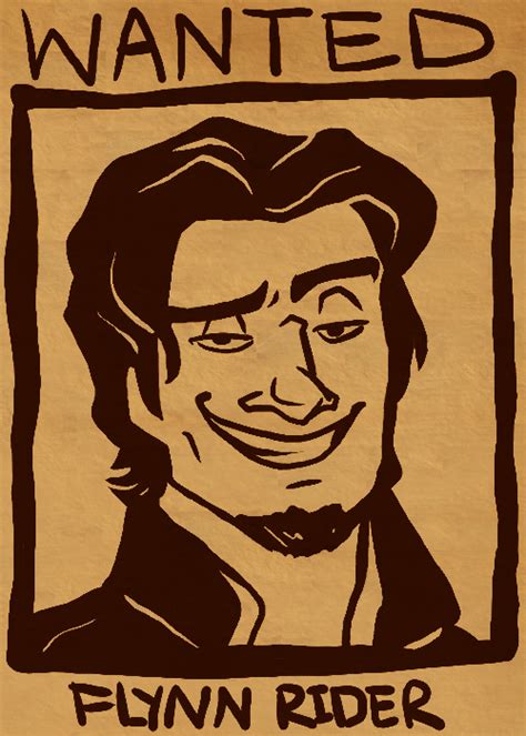 Flynn Rider Wanted Poster Nose Flynn Rider Coloring Page Blow This Up For Pin The Nose