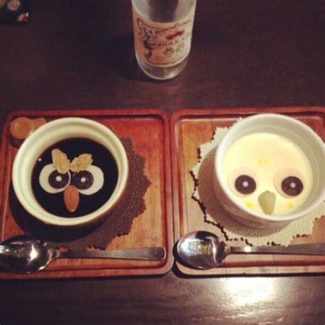 Browse & order food from the owls cafe with beep. When you see what they do in this coffee shop in Japan ...