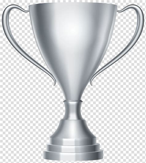 Silver Trophy Illustration Trophy Cup Award Silver Trophy Cup Award