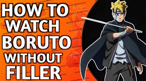 How To Watch Boruto Without Fillers In Easy Watch Order Guide In Hindi Youtube