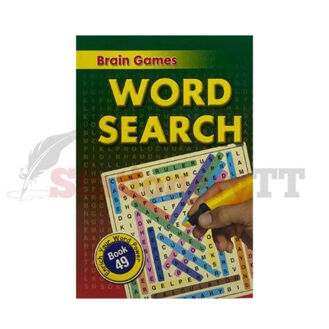 Brain Games Word Search Book 49 Stationerytt