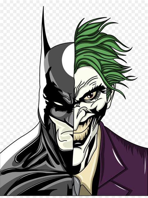 Half Joker Half Harley Quinn Drawing At Getdrawings Free