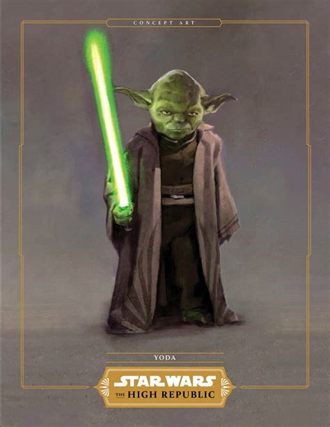 Star Wars The High Republic Concept Art Introduces Young Yoda