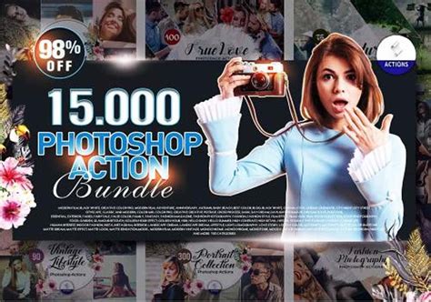 15000 Photoshop Actions Bundle Free Download Freegfx4u