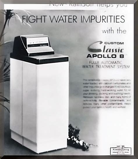 I 03/14 table of contents application your local rainsoft dealer is familiar with your particular water conditions, and is able to address your concerns promptly and efficiently. Our History - RainSoft