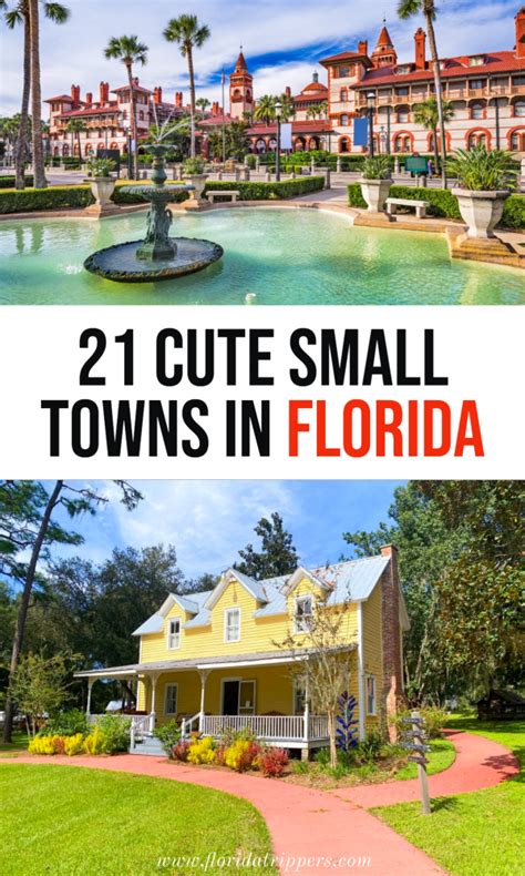21 Cutest Small Towns In Florida Florida Travel Destinations Florida