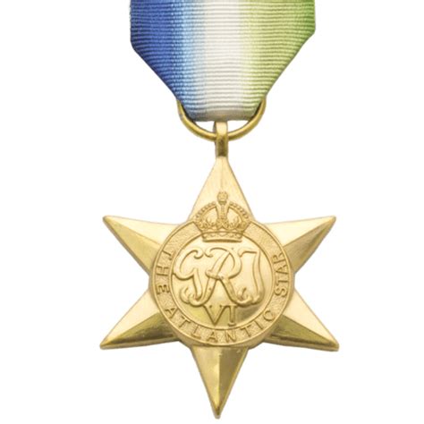 Atlantic Star World War 2 Medal Miniature