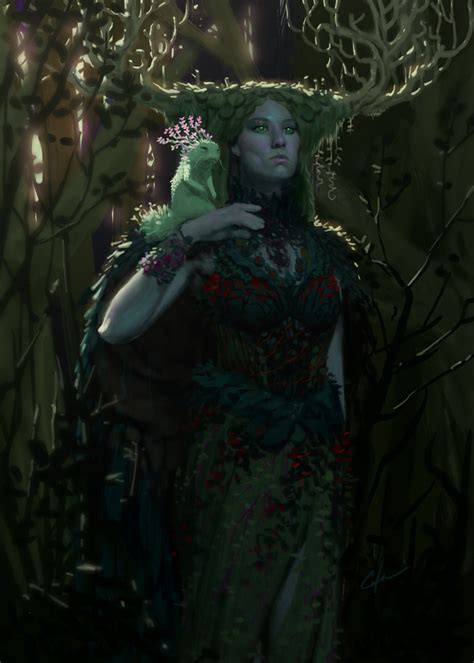 forest goddess by bobby chiu r imaginarywitches