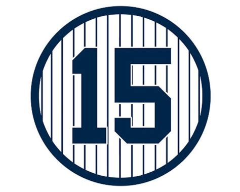 Thurman Munson Retired Number Digital Download New York Yankees 15