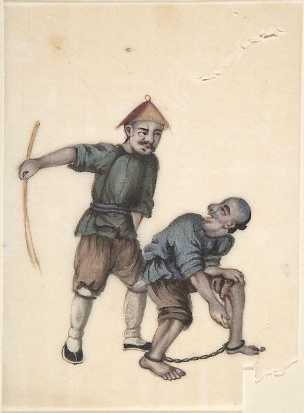 Anonymous Chinese Th Century Chinese Coolies And Slaves In Chains The Metropolitan