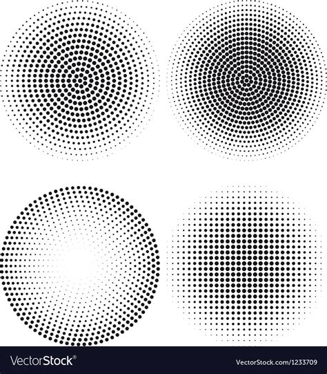 Halftone Dot Pattern Royalty Free Vector Image