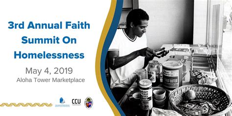 2019 3rd Annual Faith Summit On Homelessness The Institute For Human