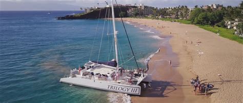 Deluxe Kaanapali Sunset Sail Trilogy Excursions On Vimeo