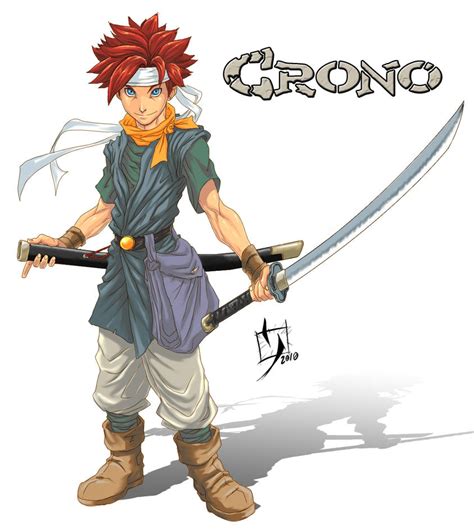 Chrono Trigger Crono By Ypslon On Deviantart