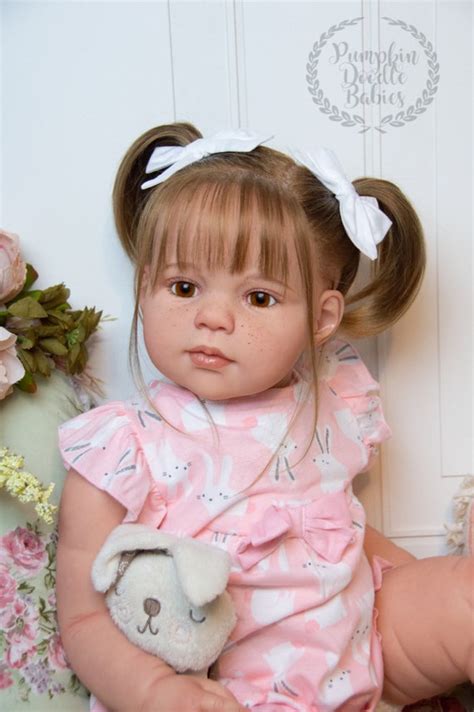 Custom Order Reborn Toddler Doll Baby Girl Louisa By Jannie De Etsy