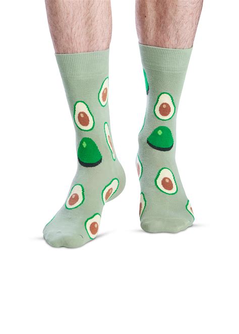 Avocado 2 Comeback Funny Colored Socks Buy Funny Colored Socks For