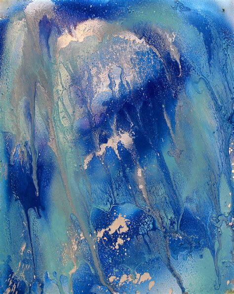 Voice Of The Ocean Diptych Part 1 Painting By Julia Fine Art And