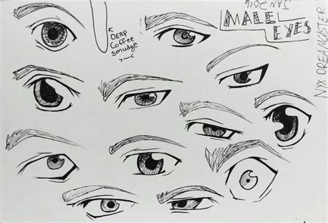 Anime Eye Drawing Male ~ Art Tutorials Bodenswasuee