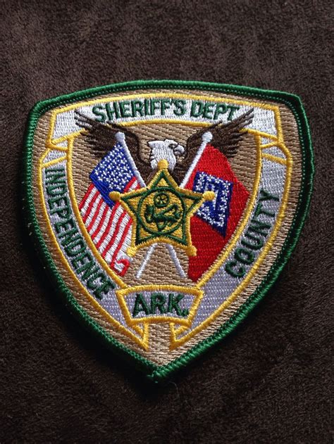 Independence County Sheriffs Office Police Patches Law Enforcement