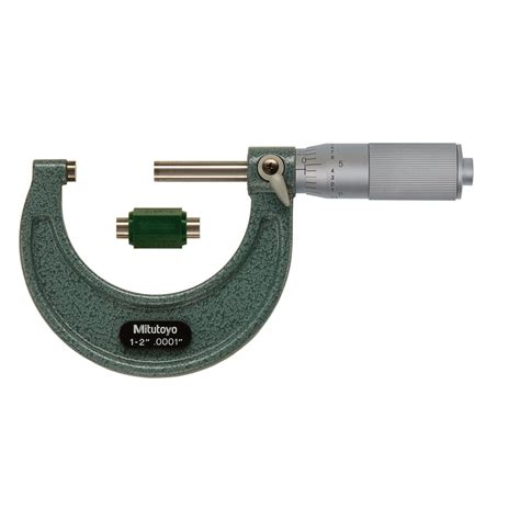 Mitutoyo 103 136 Micrometer 1 2 With Friction Thimble Micrometers